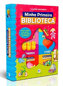 Minha Primeira Biblioteca - Box com Janela - 6 Livros Cartonados