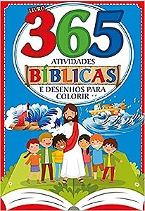 Biblicas - Livro 365 Atividades e Desenhos Colorir