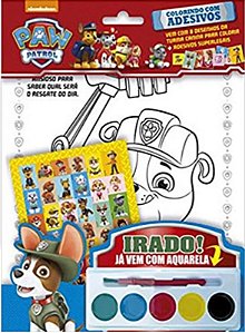 Patrulha Canina - Colorindo com Adesivos - Vol. 03