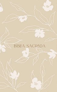 The Purpose Book: Biblia Sagrada, A21, Capa Dura com Tecido, Flores