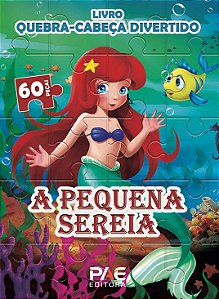 Livro Quebra-cabeca Divertido - a Pequena Sereia