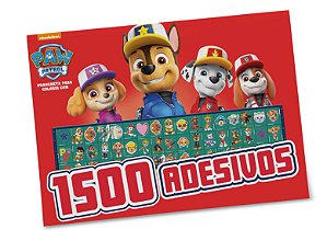 Patrulha Canina Prancheta para Colorir com 1500 Adesivos