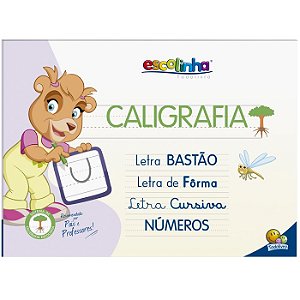 Caligrafia - Letra Bastao - Letra de Forma - Letra Cursiva - Numeros