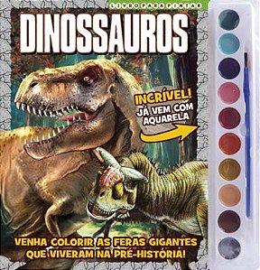 Dinossauros - Livro para Pintar - 04ed/21