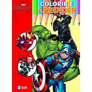 Colorir Grande - Marvel Vingadores