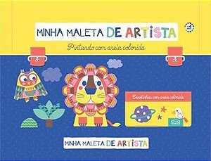 Minha Maleta de Artista: Pintando com Areais Coloridas