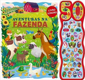 Livro Sonoro Aventuras na Fazenda