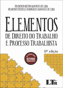 Elementos de Direito do Trabalho e Processo Trabalhista