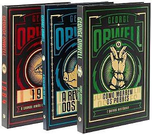 Kit o Mundo Segundo George Orwell, 3 Vols.