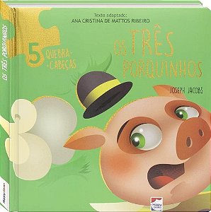 Classicos em Quebra-cabecas:tres Porquinhos