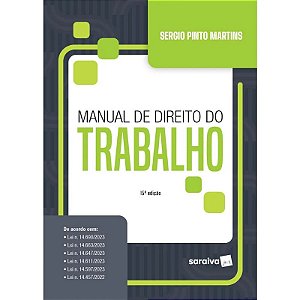 Manual de Direito do Trabalho