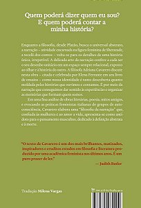 Olha-Me e Narra-Me - Filosofia da Narração
