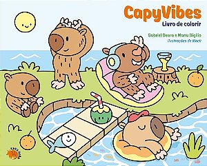 Capyvibes - Livro de Colorir