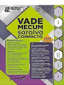 Vade Mecum Saraiva Compacto - 31ª Edição 2025