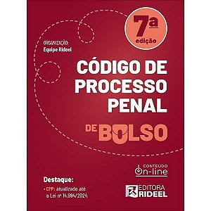 Codigo De Processo Penal - Cpp De Bolso