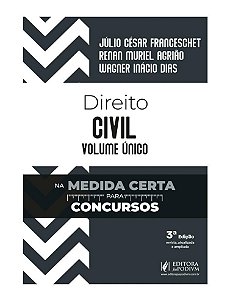Direito Civil - Volume Único Na Medida Certa Para Concursos (2025)