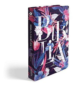 Bíblia Nvt 960 Aroma Azul e Pink - Letra Normal - Nova Versão Transformadora