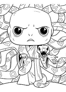 Livro de Colorir Oficial Funko Pop! - Dos Filmes de Harry Potter