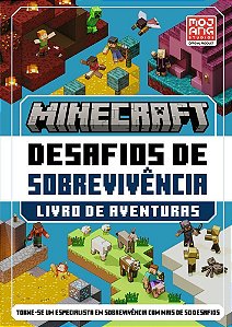 Minecraft: Desafios De Sobrevivência – Livro De Aventuras Oficial Com Mais De 50 Desafios