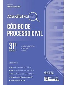 Codigo De Processo Civil Colecao Maxiletra - 31Ed/25
