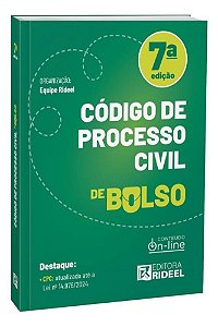 Codigo De Processo Civil - Cpc De Bolso