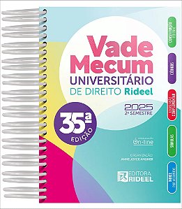 Vade Mecum Universitário De Direito Rideel 2025 - 1º Semestre