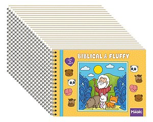 Biblical And Fluffy Beige - Livro de Colorir