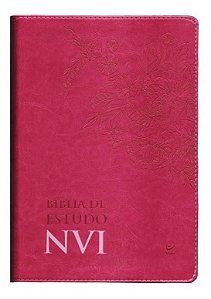 Bíblia De Estudo Nvi - Pink 2023 - Capa Luxo