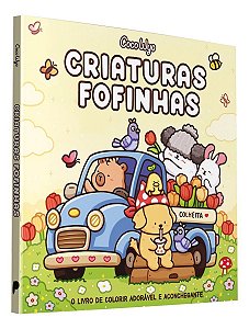 Criaturas Fofinhas (Cozy Cuties) – Livro De Colorir Coco Wyo