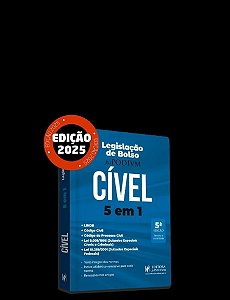 Legislação De Bolso Cível : 5 Em 1 - Lindb, Código Civil, Código De Processo Civil e Leis Dos Juizad