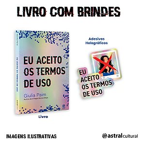 Eu Aceito os Termos de Uso - + Adesivos Holográficos