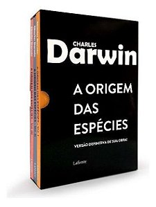 Box - A Origem Das Espécies - 3 Volumes
