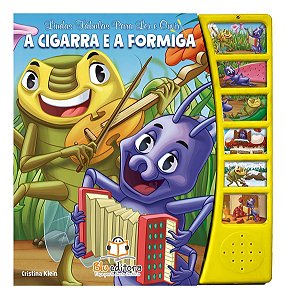 Lindas Fábulas Para Ler e Ouvir - a Cigarra e a Formiga