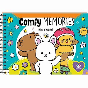 Comfy Memories - Livro de Colorir