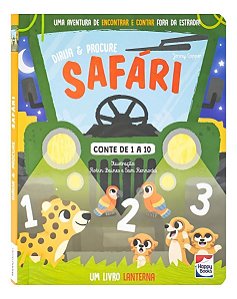 Dirija & Procure - Livro Lanterna: Safari