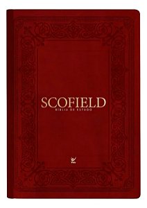 Bíblia de Estudo Scofield - Vinho