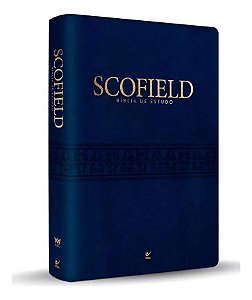 Bíblia de Estudo Scofield - Azul