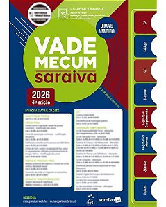 Vade Mecum Saraiva 2026 - 1 Semestre - 41Ed/26