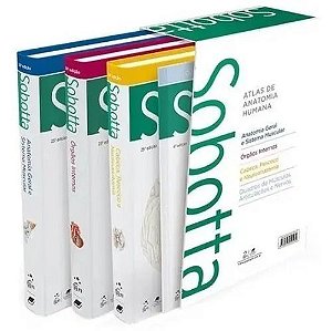 Sobotta Atlas de Anatomia Humana - 3 Volumes - GEN Guanabara Koogan