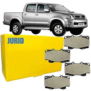 PASTILHA DE FREIO DIANTEIRO TOYOTA HILUX 05/09