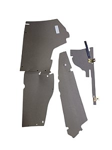 *** KIT GUIA DO AR RADIADOR DEFLETOR VW GOL 88/94