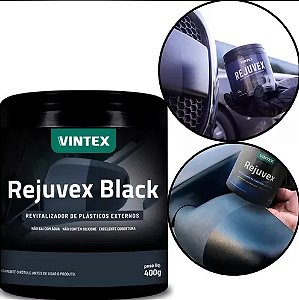 REVITALIZADOR PLASTICO REJUVEX BLACK 400G 2008060