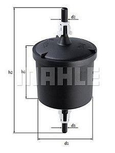 FILTRO DE COMBUSTIVEL DE PLASTICO VW GOL 94>>97 2.0