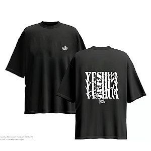 CAMISETA OVERZISED YESHUA PRETA