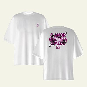 CAMISETA OVERSIZED 1J BRANCA