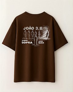 CAMISETA OVERSIZED JOÃO 3.8