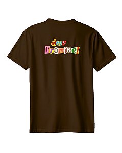 CAMISETA COMUM MY PROMISE MARROM