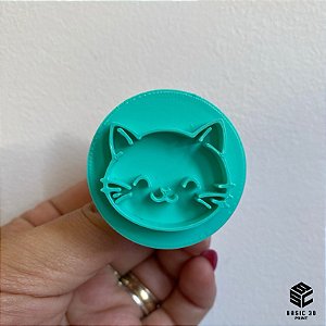 Kit cortador e marcador tema pet Cachorro Gato e patinha Biscoitos decorados 4CM Confeitaria