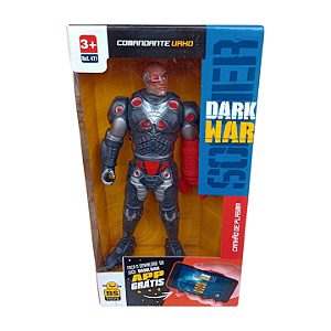 Boneco de Ação Soldier Dark War