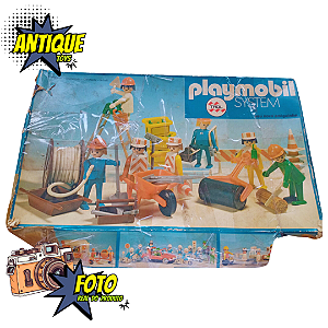 Antigo Playmobil Construtores Trol